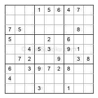 Play easy daily sudoku number 400094