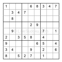 Play easy daily sudoku number 425594