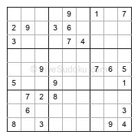 Play evil daily sudoku number 1896736