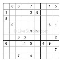 Play hard daily sudoku number 1360471