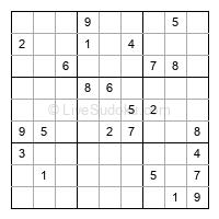 Play hard daily sudoku number 1436509