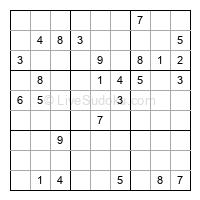 Play hard daily sudoku number 1453711