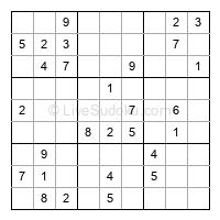 Play medium daily sudoku number 911422